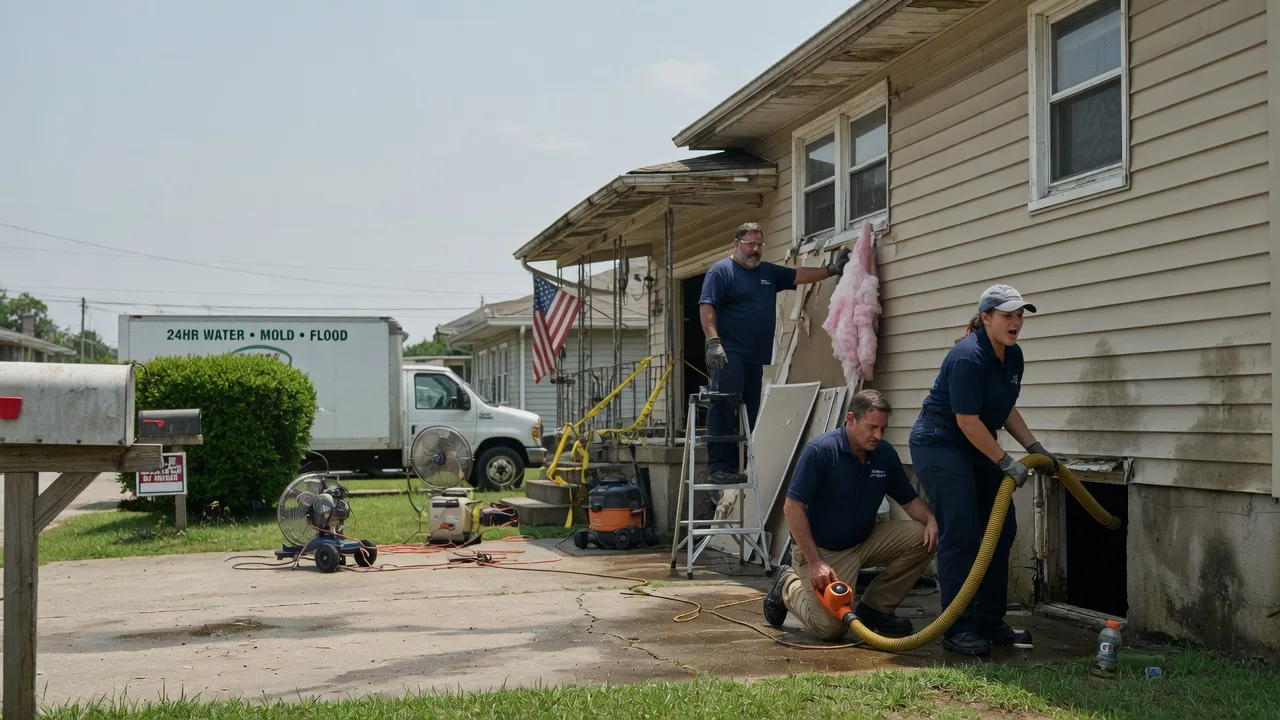 Water Damage Repair in Hampton, VA near me